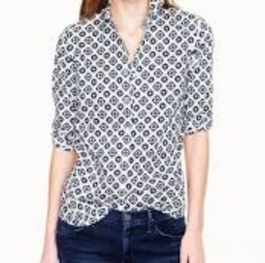 J Crew Perfect Button-up Shirt